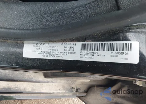 2017 Chrysler 200 Limited Platinum from USA, damaged, VIN 1C3CCCAB3HN501781